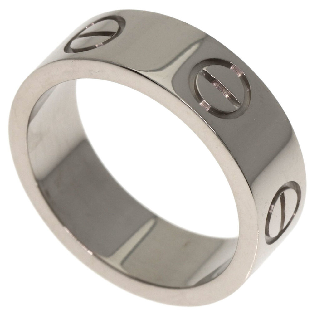 CARTIER Authentic 18k Silver Love Ring #47